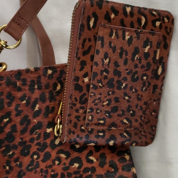 Madewell Bags New Madewell Flap Convertible Crossbody Genuine Calf